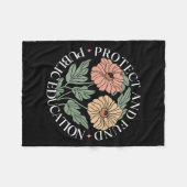 Protect And Fund Public Education Public Teachers  Fleecedecke (Vorderseite (Horizontal))