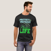 Protect and preserve marine life T-Shirt (Vorne ganz)