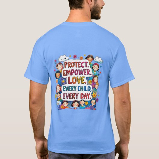Protect Kids T-Shirt (Rückseite)