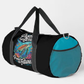 Protect Oceans Future Sea Turtle Duffle Bag (Rechte Ecke)
