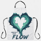 Protect Our Flow Apron Schürze (Vorderseite)