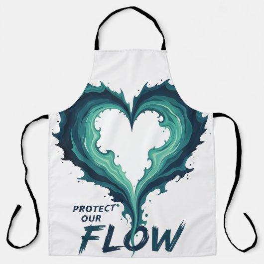 Protect Our Flow Apron Schürze (Vorderseite)