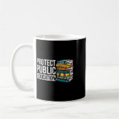 Protect Public Education  Kaffeetasse (Links)