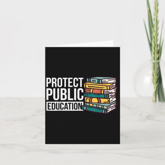 Protect Public Education  Karte (Vorderseite)