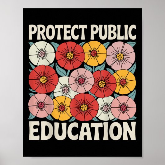 Protect Public Education Poster (Vorne)