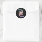 Protect Roe v Wade Runder Aufkleber (Tasche)