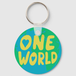 PROTECT THE PLANET SAVE EARTH Eco Green Schlüsselanhänger