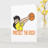 Protect The Rock Karte (Gelbe Blume)