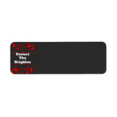 Protect Thy Neighbor Return Address Label (Vorne)