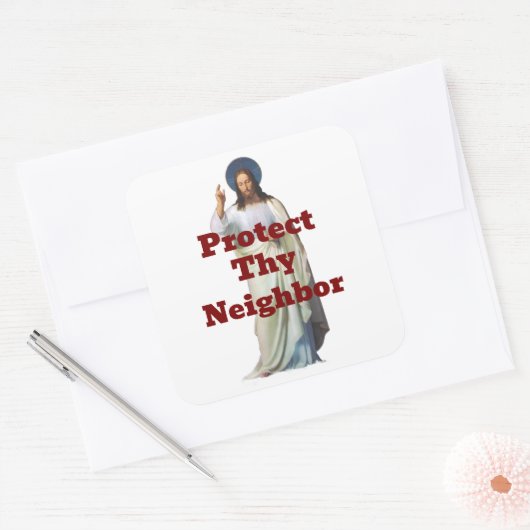 Protect Thy Neighbor Sticker (Umschlag)