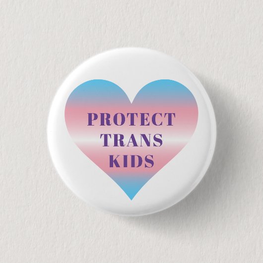 PROTECT TRANS KIDS BUTTON (Vorderseite)