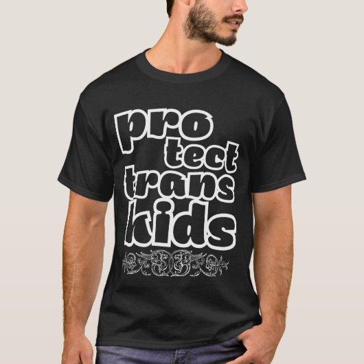protect trans kids, protect trans youth, trans,  T-Shirt (Vorderseite)