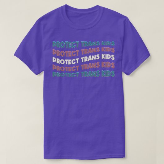 Protect Trans Kids T-Shirt Transgender LGBT Pride (Design vorne)