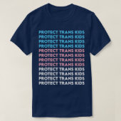 Protect Trans Kids Transgender LGBTI Trans Kids Ri T-Shirt (Design vorne)