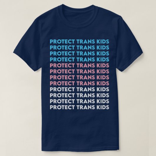 Protect Trans Kids Transgender LGBTI Trans Kids Ri T-Shirt (Design vorne)