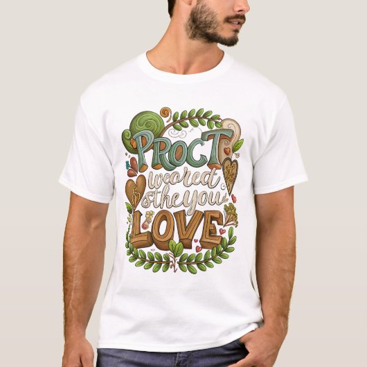 Protect What You Love.2 T-Shirt (Vorderseite)