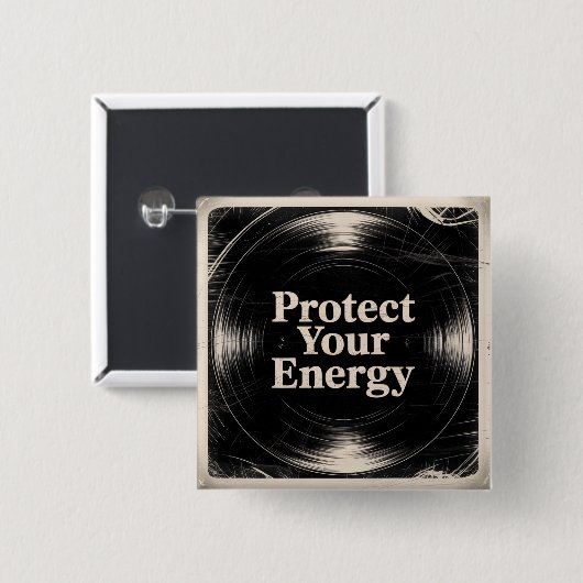 Protect Your Energy Button (Vorne & Hinten)