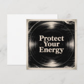 Protect Your Energy Einladung (Vorne/Hinten)