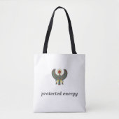 Protect Your Energy Horus Eye Egyptian Symbol Desi Tasche (Vorderseite)