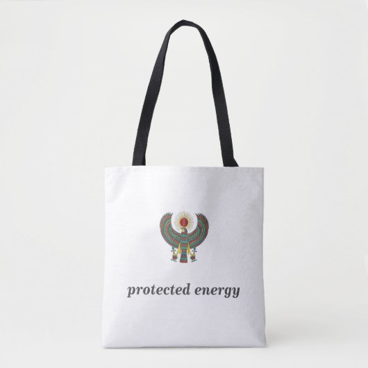 Protect Your Energy Horus Eye Egyptian Symbol Desi Tasche (Vorderseite)