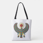 Protect Your Energy Horus Eye Egyptian Symbol Desi Tasche (Rückseite)