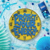 Protect Your Energy Positive Mindset Home & Office Pappteller (Party)