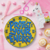 Protect Your Energy Positive Mindset Home & Office Pappteller (Party)
