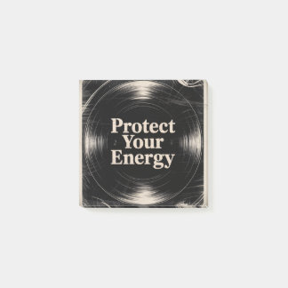 Protect Your Energy Post-it Klebezettel