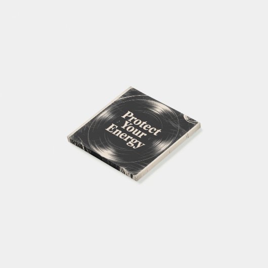 Protect Your Energy Post-it Klebezettel (angewinkelt)