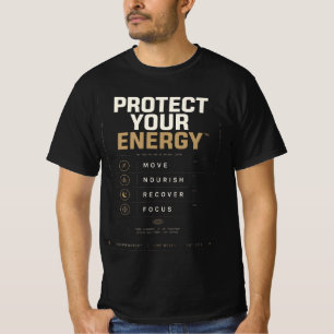 Protect Your Energy™ Premium-Wellness & Absicht T-Shirt