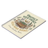 Protect Your Energy Read More Books Celestial Notizblock (Linke Seite)