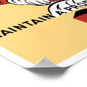 Protect Your Eyes Maintain A Proper Diet -- WPA Poster (Ecke)