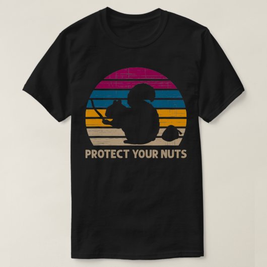 Protect Your Nuts Squirrel T-Shirt (Design vorne)