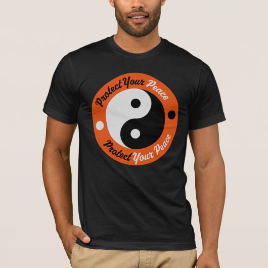 Protect Your Peace Mental Health Wellness Mindful T-Shirt (Vorderseite)