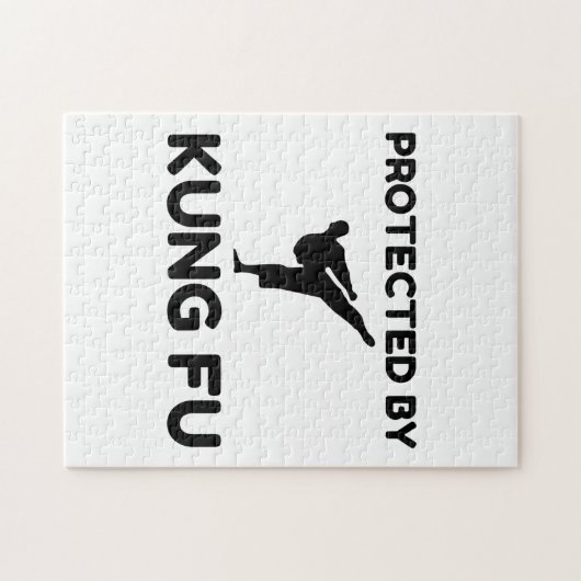 Protected By Kung Fu Puzzle (Horizontal)