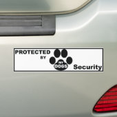 Protected by MY DOGS Autoaufkleber (Auf Auto)