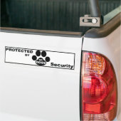 Protected by MY DOGS Autoaufkleber (Auf Lkw)