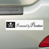 ProtectedbyPirates, Autoaufkleber (Auf Auto)
