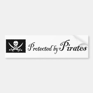 ProtectedbyPirates, Autoaufkleber