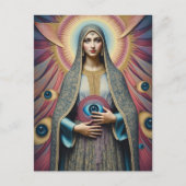  Protection From Evil Mary Postkarte (Vorderseite)