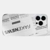 Protective Case for iPhone 14 pro with "Fake News" iPhone Hülle (Rückseite (Horizontal))