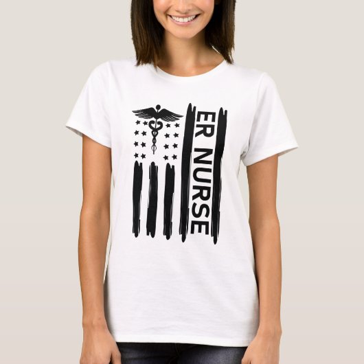 Protector Warrior Hero Nurse T-Shirt (Vorderseite)