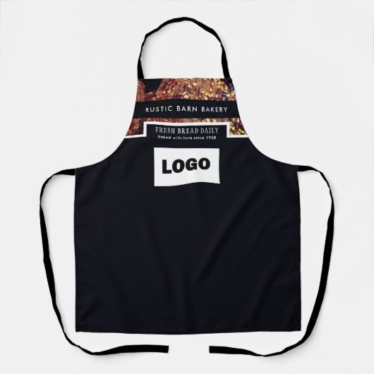 Protein Bread Rolls, Bakers, Bakery Store Schürze (Vorderseite)