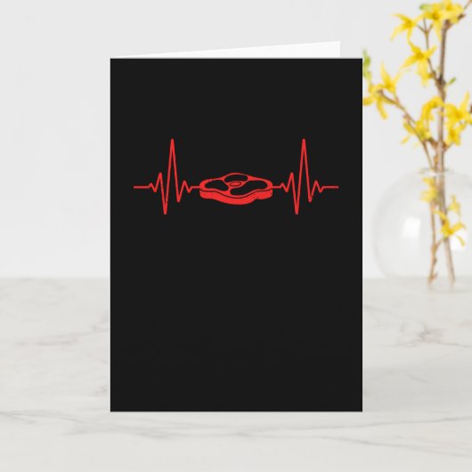 Protein Diet Steak Fleisch Karte (Gelbe Blume)