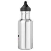 Protein Prima Gym Wasserflasche – Edelstahl (Rechts)