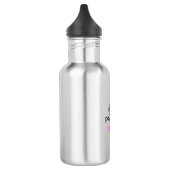 Protein Prima Gym Wasserflasche – Edelstahl (Links)