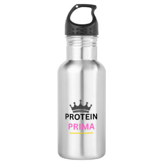 Protein Prima Gym Water Bottle – Stainless Steel Edelstahlflasche
