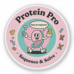 Protein Pro Meistern von Sequenzen und Lösen von R Aufkleber