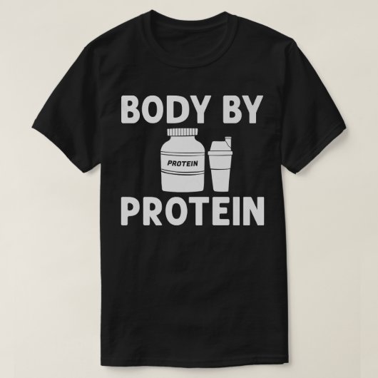 Protein Shakes Pulver Whey trinkt Snacks Vegane Na T-Shirt (Design vorne)