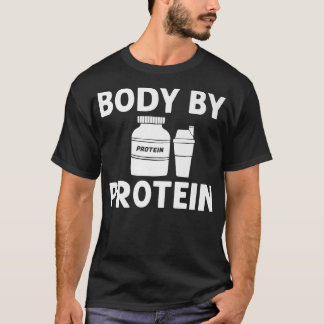 Protein Shakes Pulver Whey trinkt Snacks Vegane Na T-Shirt